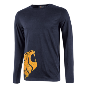 Langarm-T-Shirt Alien marineblau - U Power