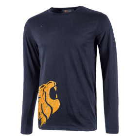 Langarm-T-Shirt Alien marineblau - U Power