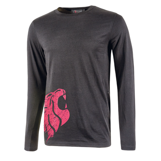 T-shirt lange mouwen Alien fuchsia - U Power