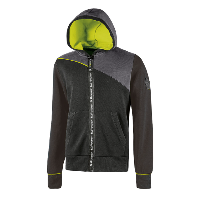 Bluza z kapturem Jupiter czarna - U Power