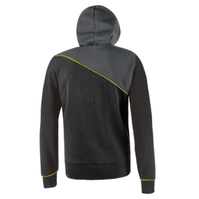 Sweat à capuche zippé Jupiter noir - U Power