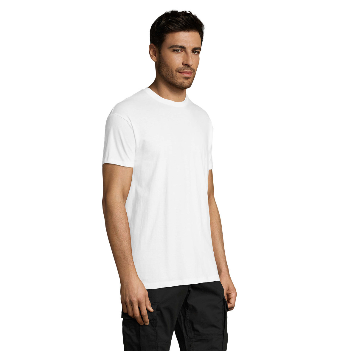 Tee-shirt col rond Regent unisexe Blanc Sol's