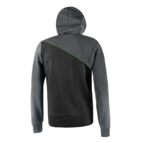 Bluza z kapturem na zamek Jupiter szara - U Power