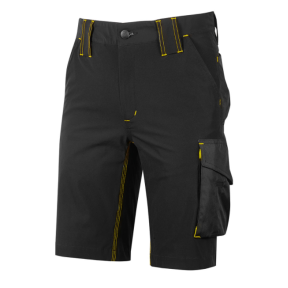 Arbeitsshorts MERCURY Black Carbon - U Power