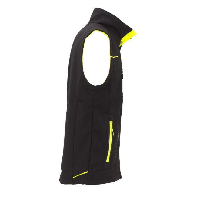 Kamizelka Softshell Pro UNIVERSE Czarna micro-polar - U Power