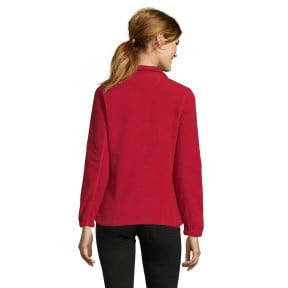 Veste micropolaire zippée north femme rouge - Sol's