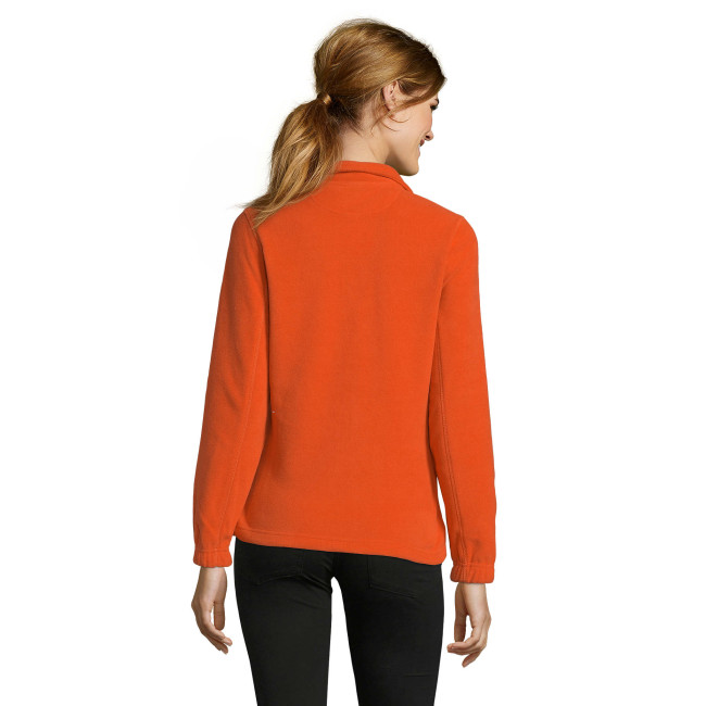 Veste micropolaire zippée north femme orange - Sol's