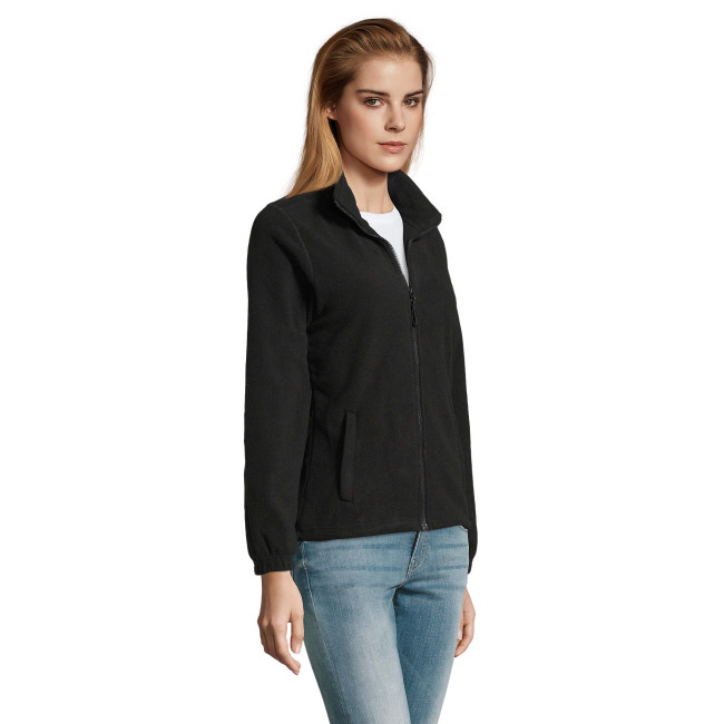 Veste micropolaire zippée north femme noir - Sol's