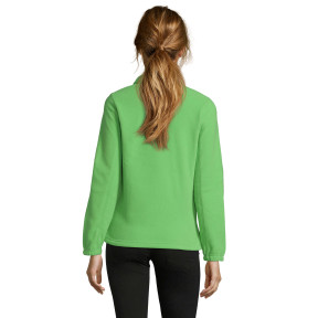 Damen-Microfleecejacke North mit Reißverschluss lime - Sol's