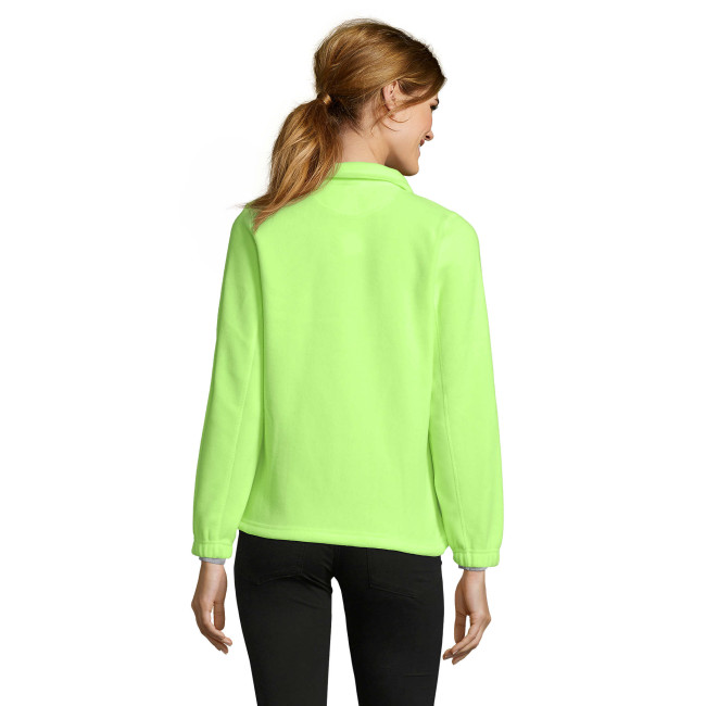 Veste micropolaire zippée north femme jaune fluo - Sol's