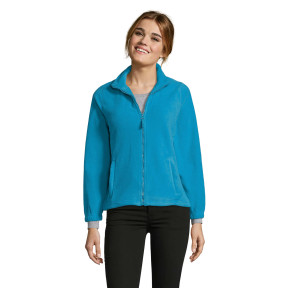 Veste micropolaire zippée north femme aqua - Sol's