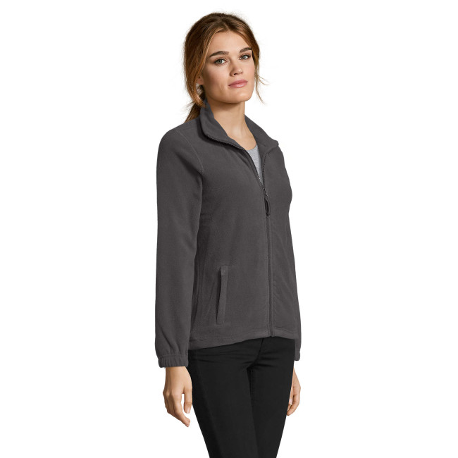 Veste micropolaire zippée north femme anthracite - Sol's
