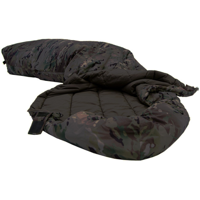 Slaapzak Tropen 200 multicam zwart - Carinthia
