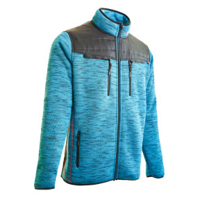 Kurtka Teddy Jacket męska Niebieska - Pfanner