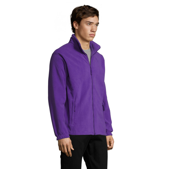 Veste micropolaire north violet fonce - Sol's