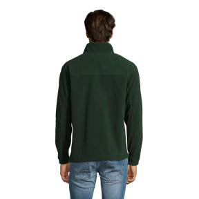 Microfleece vest met rits north dennenboomgroen - Sol's