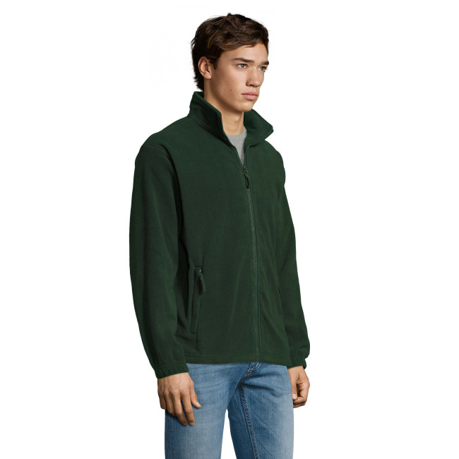 Veste micropolaire zippée north vert sapin - Sol's