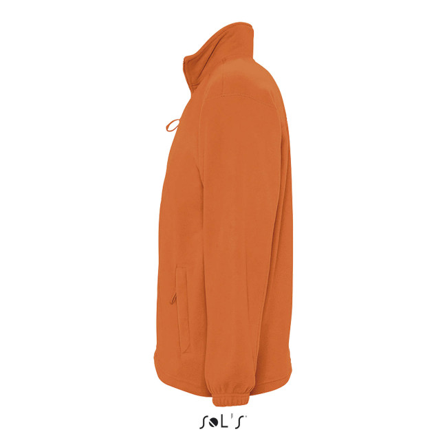 Reißverschluss-Microfleecejacke North orange - Sol's