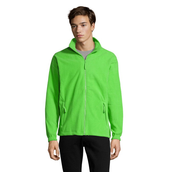 Microfleece vest met rits north lime - Sol's