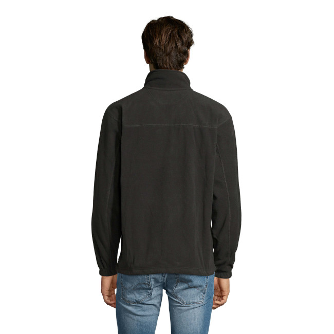 Microfleece vest met rits north antraciet - Sol's