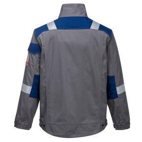 Zweifarbige Bizflame Ultra Jacke Grau - Portwest