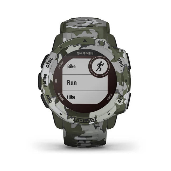 GPS-Multifunktionsuhr Instinct Solar Lichen Camo - Garmin