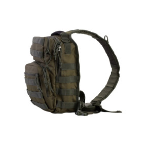 Mini MOLLE Recon schoudertas Olijfgroen - Kombat Tactical