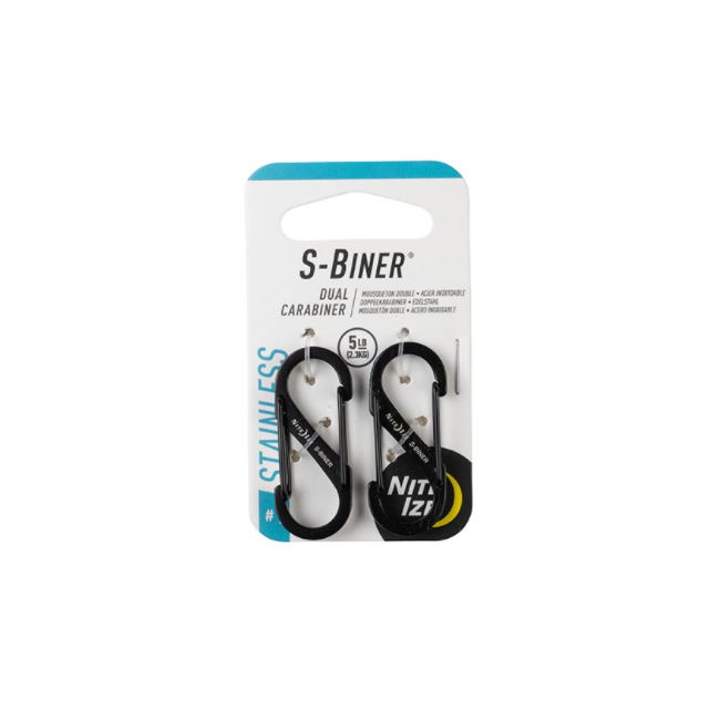 Mousqueton S-Biner Taille 1 x2 -Nite Ize