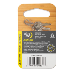 Mousqueton S-Biner Taille 1 x2 -Nite Ize