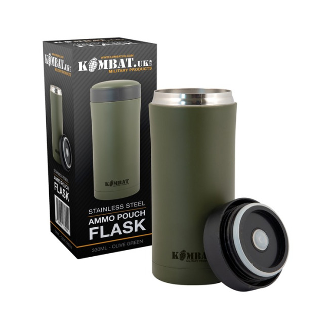 Ammo pouch flask Vert olive - Kombat Tactical
