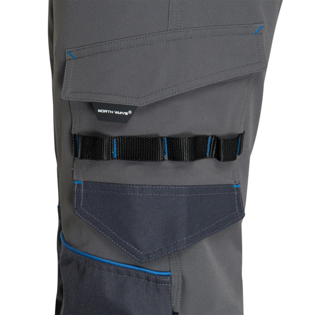 PANTALON SACHA GRIS/BLEU - NORTH WAYS