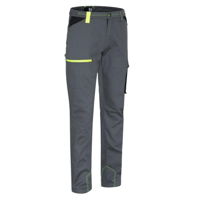 PANTALON MARLOW GRIS/JAUNE FLUO - NORTH WAYS