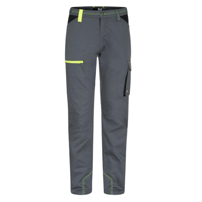 PANTALON MARLOW GRIS/JAUNE FLUO - NORTH WAYS