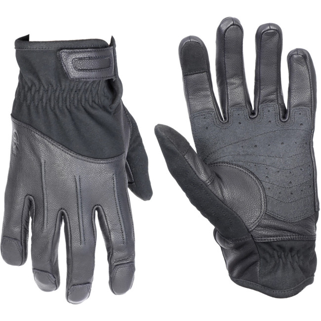 Gants bi-matière en cuir et amara Draco - GK Pro