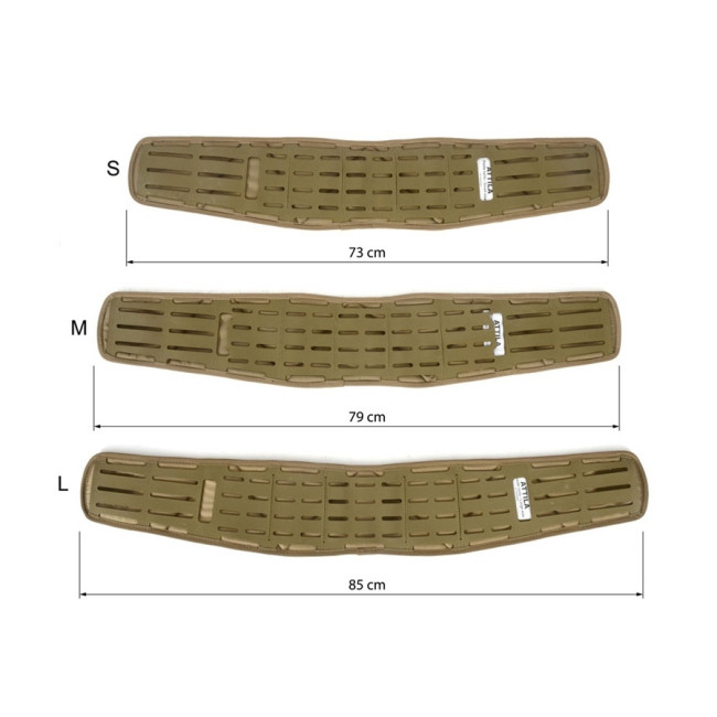 Pas MOLLE ATILLA lasercut + pas NIJRAB 3 Coyote - Dimatex