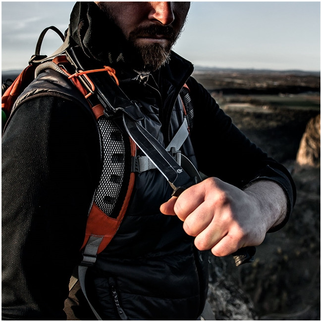 Couteau Strongarm bord uni - Coyote marron - Gerber 