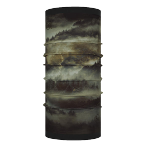 Tour de cou réversible polaire Hollow Kaki - Buff