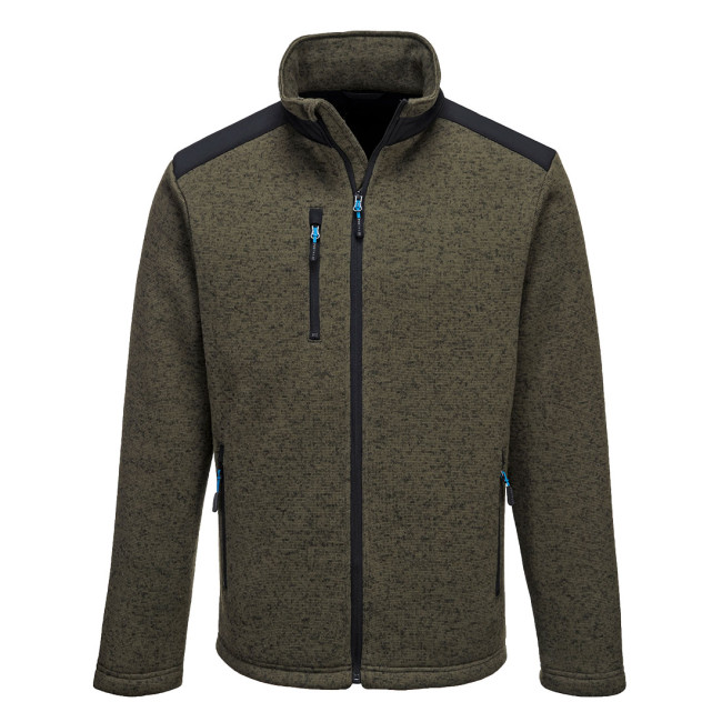 KX3 Performance fleece werkjas olijfgroen - Portwest