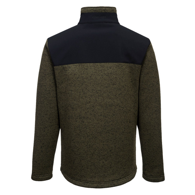 KX3 Performance fleece werkjas olijfgroen - Portwest