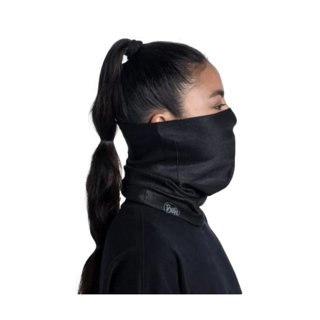Nekwarmer ThermoNet Solid Zwart - Buff