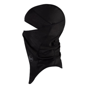 ThermoNet Hinged Solid Zwarte Bivakmuts - Buff