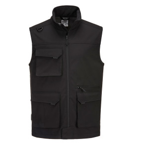 Softshell Werkvest KX3 zwart - Portwest