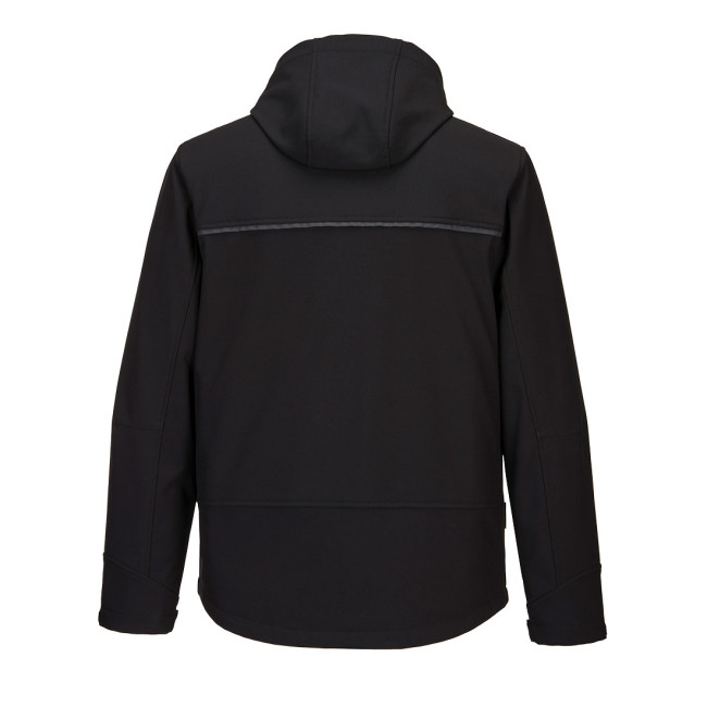 Veste de travail softshell à capuche KX3 noir - Portwest