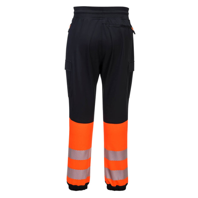 Pantalon haute visibilité Flexi KX3 noir et orange - Portwest