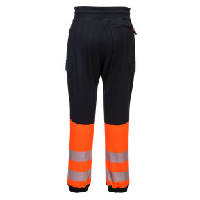 Hoge zichtbaarheidsbroek Flexi KX3 zwart en oranje - Portwest