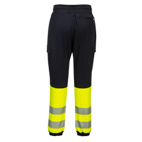 Warnschutz-Hose Flexi KX3 schwarz und gelb - Portwest