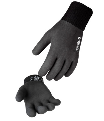 Lot de 10 paires de gants de protection Snowflex spécial froid noir - Singer Safety