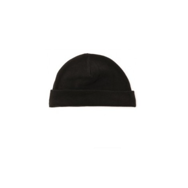 Einfarbige Polar-Mütze Schwarz - CityGuard