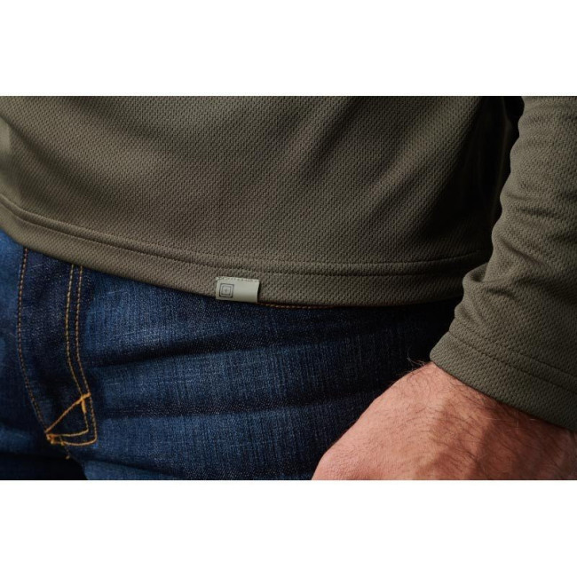 Tropos Langarm-Unterhemd Grün - 5.11 Tactical