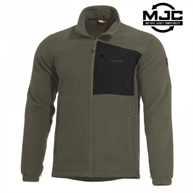Athos 2.0 Fleecejacke RAL7013 - Pentagon